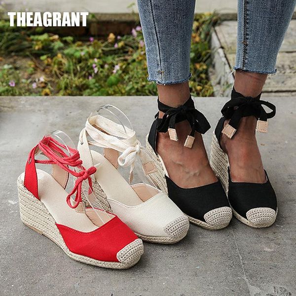 sandals theagrant 2021 summer wedge women ankle strap solid ethnic casual woman shoes lace up canvas cane pumps size 43 wss3067, Black
sandals theagrant 2021 summer wedge women ankle strap solid ethnic casual woman shoes lace up canvas cane pumps size 43 wss3067, Black