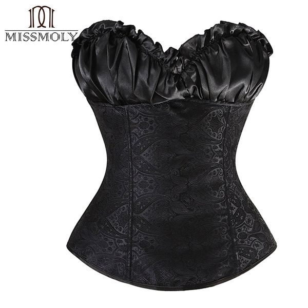 women steampunk gothic lace up boned corset bustier waist trainer corset corsets and bustiers burlesque corselet #5817
women steampunk gothic lace up boned corset bustier waist trainer corset corsets and bustiers burlesque corselet #5817