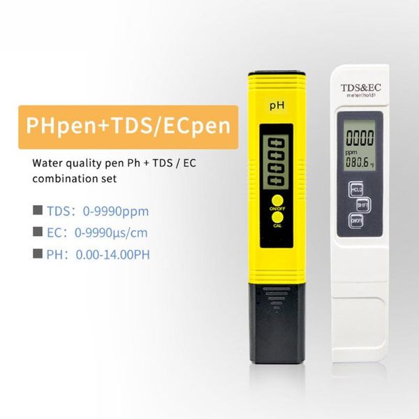 meters ph and tds meter combo 0.01ph high accuracy pen type ± 2% readout 3-in-1 ec temperature
meters ph and tds meter combo 0.01ph high accuracy pen type ± 2% readout 3-in-1 ec temperature