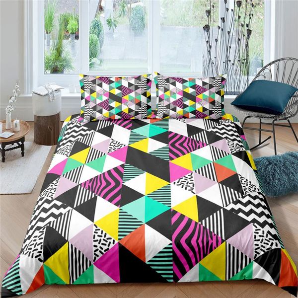 bedding sets luxury 3d color geometry splice print 2/3pcs kid set comfortable duvet cover pillowcase home textile and king size
bedding sets luxury 3d color geometry splice print 2/3pcs kid set comfortable duvet cover pillowcase home textile and king size