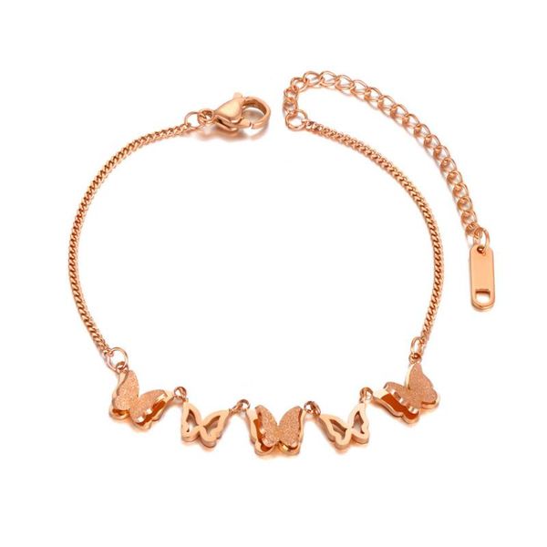 charm bracelets titanium stainless steel cz crystal chain link for women bohemia 5pcs butterfly animal bracelet b21015, Golden;silver
charm bracelets titanium stainless steel cz crystal chain link for women bohemia 5pcs butterfly animal bracelet b21015, Golden;silver