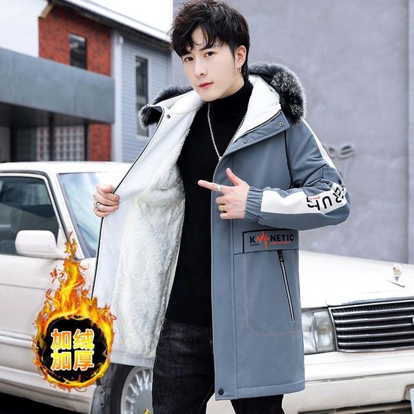 men's jackets 2021 winter korean slim windbreaker men hooded printed overcoats casual thick jaclet long trench coats male m-4xl, Black;brown
men's jackets 2021 winter korean slim windbreaker men hooded printed overcoats casual thick jaclet long trench coats male m-4xl, Black;brown