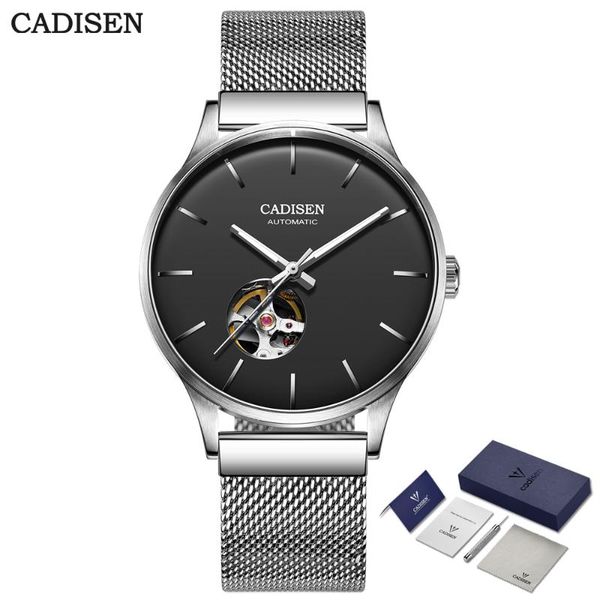 wristwatches cadisen japan movement men mechanical watch luxury automatic sapphire glass 50m waterproof full steel mesh watches for, Slivery;brown
wristwatches cadisen japan movement men mechanical watch luxury automatic sapphire glass 50m waterproof full steel mesh watches for, Slivery;brown