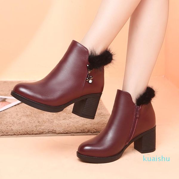 boots women bare 2021 genuine leather winter shoes plush warm mink hair naked, Black
boots women bare 2021 genuine leather winter shoes plush warm mink hair naked, Black