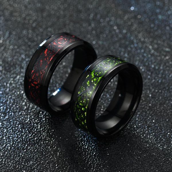 cluster rings stainless steel blue red black men jewelry engagement retro vintage dragon drop, Golden;silver
cluster rings stainless steel blue red black men jewelry engagement retro vintage dragon drop, Golden;silver