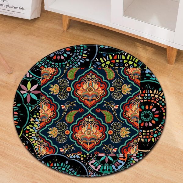 carpets ethnical printing style round carpet mats el living room bedroom coffee table hanging basket
carpets ethnical printing style round carpet mats el living room bedroom coffee table hanging basket