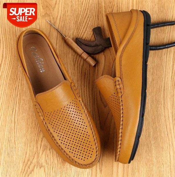 men's leather shoes soft-soled peas hollow breathable casual lazy korean version #na2b
men's leather shoes soft-soled peas hollow breathable casual lazy korean version #na2b