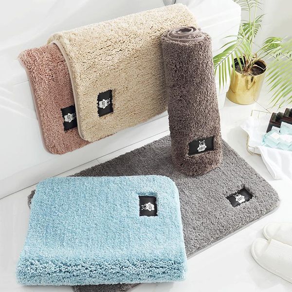 bath mats 50*60cm home mat non-slip bathroom carpet soft polyester rug kitchen toilet floor decor washable 5 colors
bath mats 50*60cm home mat non-slip bathroom carpet soft polyester rug kitchen toilet floor decor washable 5 colors