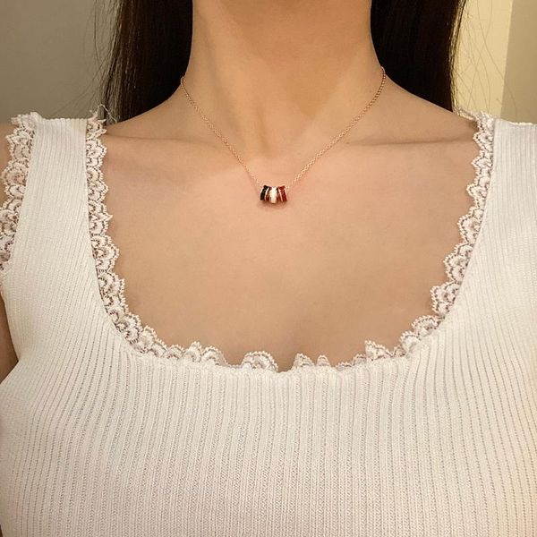chains fashion simple circle contrast color necklace personality ins niche design pendant temperament rose gold, Silver
chains fashion simple circle contrast color necklace personality ins niche design pendant temperament rose gold, Silver