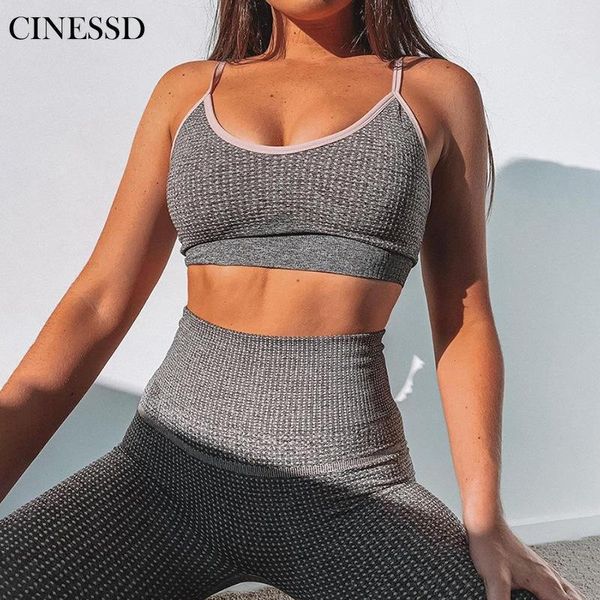 women seamless gyms active yogaings set padded crop camisole bra high waist bulifting leggings bodycon workout women's tracksuits, Gray
women seamless gyms active yogaings set padded crop camisole bra high waist bulifting leggings bodycon workout women's tracksuits, Gray