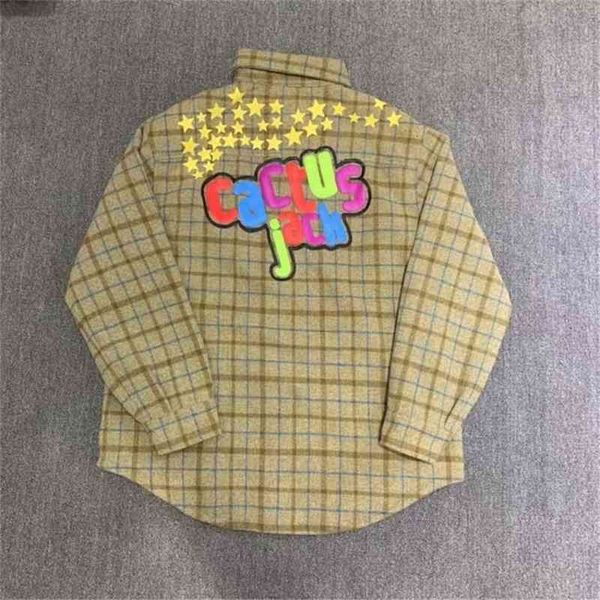 men's hoodies & sweatshirts travis scott cactus jack flannel jacket hoodies of men's wives wool shirt plaid sweater, Black
men's hoodies & sweatshirts travis scott cactus jack flannel jacket hoodies of men's wives wool shirt plaid sweater, Black