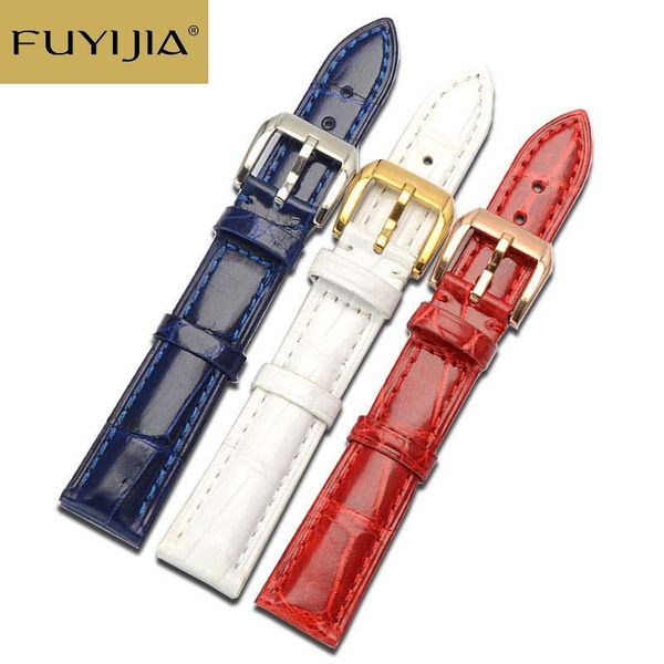 watch bands fuyijia women strap pin buckle crocodile belt custom rendez-vous watchband genuine alligator watchbands 14mm 16mm 18mm 19mm 20mm, Black;brown
watch bands fuyijia women strap pin buckle crocodile belt custom rendez-vous watchband genuine alligator watchbands 14mm 16mm 18mm 19mm 20mm, Black;brown