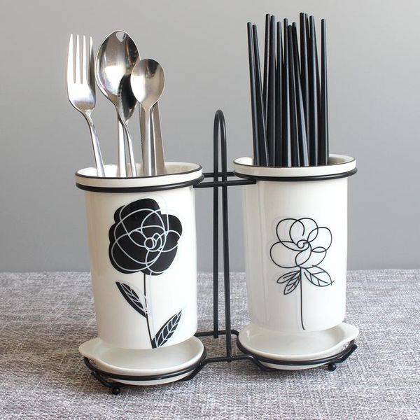 kitchen storage & organization ceramic chopsticks tube tableware set spoon rack bucket knife fork box utensils
kitchen storage & organization ceramic chopsticks tube tableware set spoon rack bucket knife fork box utensils
