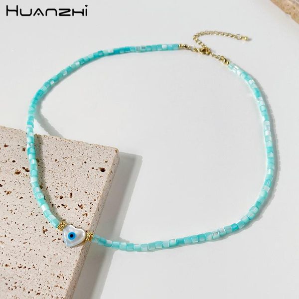 chokers huanzhi 2021 resin natural shell evil's eye heart imitation pearls clavicle necklace for women girls party jewelry gifts, Golden;silver
chokers huanzhi 2021 resin natural shell evil's eye heart imitation pearls clavicle necklace for women girls party jewelry gifts, Golden;silver