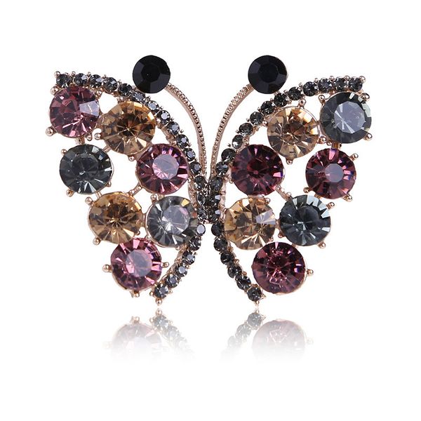 factory fashionable new alloy brooch with diamond inlaid butterfly shaped hollow brooch silk scarf button christmas xmas gift
factory fashionable new alloy brooch with diamond inlaid butterfly shaped hollow brooch silk scarf button christmas xmas gift