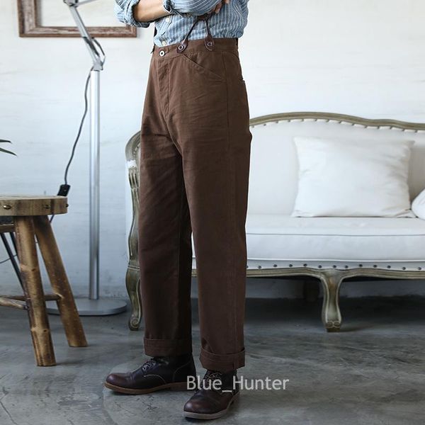 red retro casual chino vintage men pants high rise straight leg trousers men's, Black
red retro casual chino vintage men pants high rise straight leg trousers men's, Black