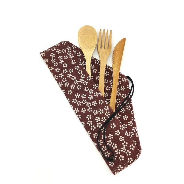 dinnerware sets zero waste bamboo travel portable dinner set health eco-friendly knives spoon fork utensils with cloth bag for tableware
dinnerware sets zero waste bamboo travel portable dinner set health eco-friendly knives spoon fork utensils with cloth bag for tableware