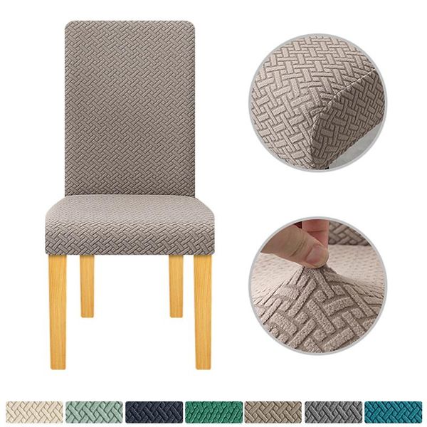 chair covers 1 piece universal size cover big elastic jacquard fabric seat case for dining room
chair covers 1 piece universal size cover big elastic jacquard fabric seat case for dining room