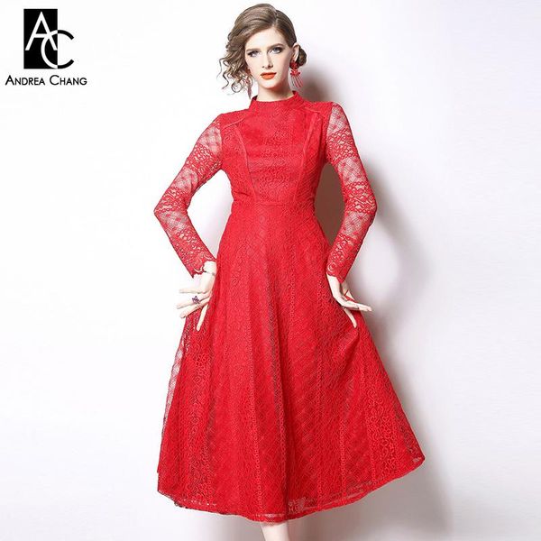 casual dresses s-xxl spring summer woman dress dark blue red lace full sleeve stand collar mid-calf length fashion vintage long, Black;gray
casual dresses s-xxl spring summer woman dress dark blue red lace full sleeve stand collar mid-calf length fashion vintage long, Black;gray