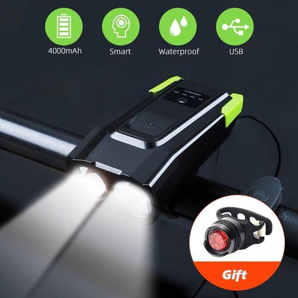 bike lights pika 2000mah 4000mah bicycle light with horn usb rechargeable 5modes led for cycling front lamp taillight
bike lights pika 2000mah 4000mah bicycle light with horn usb rechargeable 5modes led for cycling front lamp taillight