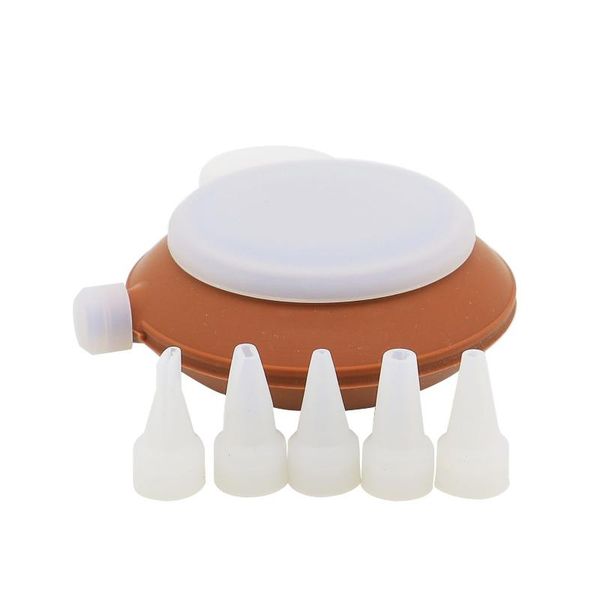 chocolate sauce small jar salad dressing tomato ketchup cream container silicone jam dispenser with 5 decorating nozzles storage bottles & j
chocolate sauce small jar salad dressing tomato ketchup cream container silicone jam dispenser with 5 decorating nozzles storage bottles & j