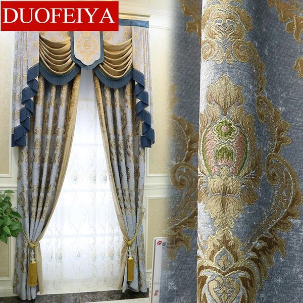 european style luxury 3d embroidered villa curtains for living room bedroom classic elegant apartment girl curtain & drapes
european style luxury 3d embroidered villa curtains for living room bedroom classic elegant apartment girl curtain & drapes