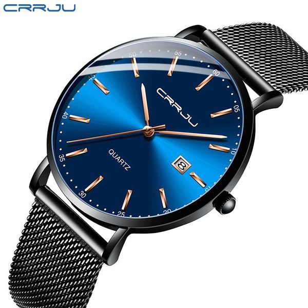wristwatches crrju fashion mens watches quartz watch men mesh steel waterproof ultra-thin wristwatch for sport clock, Slivery;brown
wristwatches crrju fashion mens watches quartz watch men mesh steel waterproof ultra-thin wristwatch for sport clock, Slivery;brown