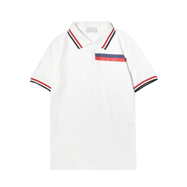 2021 cotton polo shirt women summer designers mens polo shirts fashion brand striped print men s polo t shirt 210422v, White;black
2021 cotton polo shirt women summer designers mens polo shirts fashion brand striped print men s polo t shirt 210422v, White;black