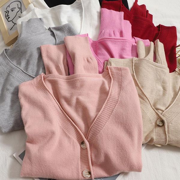 women's knits & tees soft comfortable knit sweater cardigans autumn korean short knitted solid color coat student, White
women's knits & tees soft comfortable knit sweater cardigans autumn korean short knitted solid color coat student, White