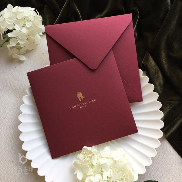 gift wrap custom stamping wine red tip cover baggage invitation business wedding fuchsia envelope
gift wrap custom stamping wine red tip cover baggage invitation business wedding fuchsia envelope