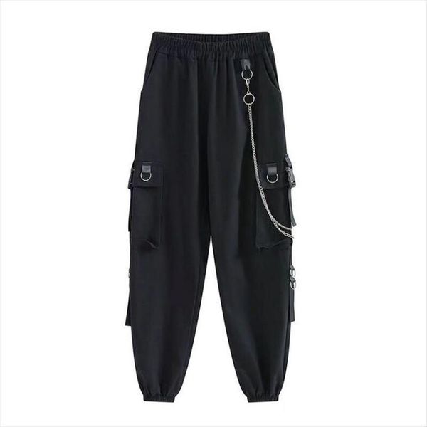 summer hip hop streetwear joggers women pant casual cargo trousers high street elastic waist harem man, Black
summer hip hop streetwear joggers women pant casual cargo trousers high street elastic waist harem man, Black