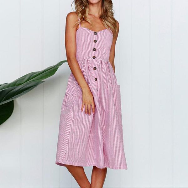 casual dresses home&nest sundress women summer buttons striped off shoulder sleeveless dress backless party mujer vestidos 2021, Black;gray
casual dresses home&nest sundress women summer buttons striped off shoulder sleeveless dress backless party mujer vestidos 2021, Black;gray
