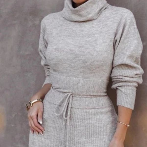 women dress sweater bandage fashion streetwear casual elegant turtle neck knitted casual long female party dress vestidos 210422, Black;gray
women dress sweater bandage fashion streetwear casual elegant turtle neck knitted casual long female party dress vestidos 210422, Black;gray