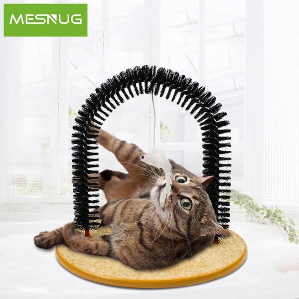 cat toys mesnug interactive arch self groomer massager with hanging mouse kitten scratcher fur grooming brush controls shedding
cat toys mesnug interactive arch self groomer massager with hanging mouse kitten scratcher fur grooming brush controls shedding