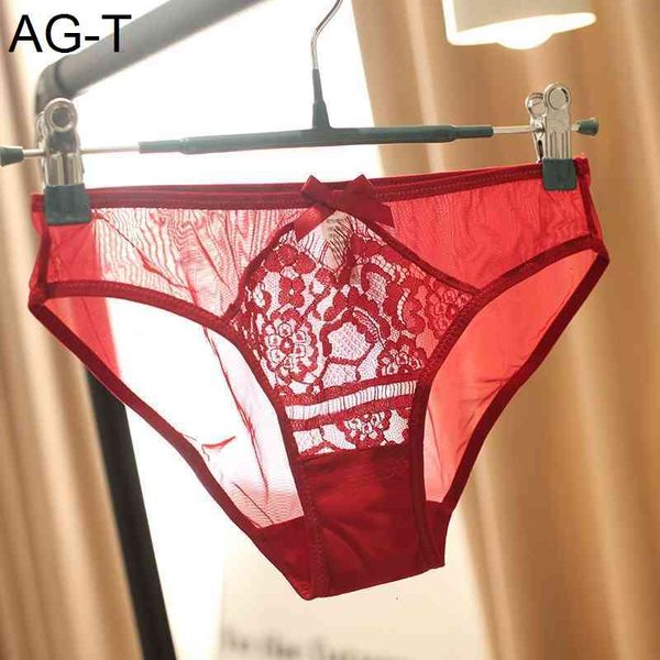2021 new lace underwear perspective hip lifting breathable mesh women's briefs, Black;pink
2021 new lace underwear perspective hip lifting breathable mesh women's briefs, Black;pink