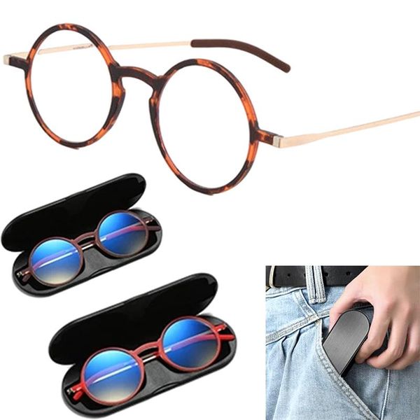 sunglasses portable round frame fashion retro reading glasses ultra-thin pocket mini anti blue light hyperopia presbyopic hd brown, White;black
sunglasses portable round frame fashion retro reading glasses ultra-thin pocket mini anti blue light hyperopia presbyopic hd brown, White;black