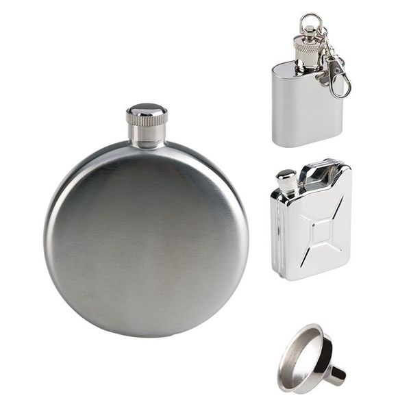 hip flasks stainless steel whisky flask for alcohol vodka 30ml/150ml funnel with keychain gas can shape flasque bottle
hip flasks stainless steel whisky flask for alcohol vodka 30ml/150ml funnel with keychain gas can shape flasque bottle