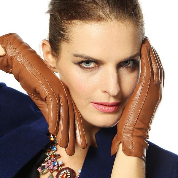 fingerless gloves 2021 women genuine leather female sheepskin spring autumn nylon lined fashion trend mittens l085nn-1, Blue;gray
fingerless gloves 2021 women genuine leather female sheepskin spring autumn nylon lined fashion trend mittens l085nn-1, Blue;gray
