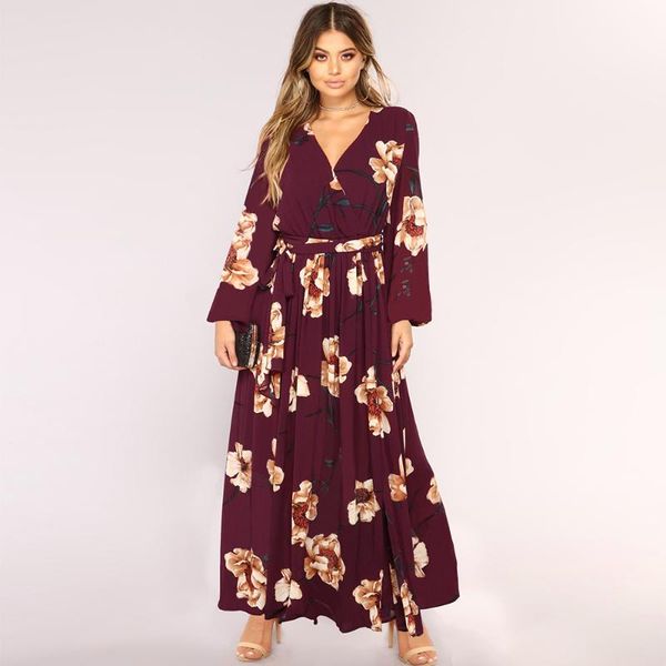 casual dresses women dress autumn floral print long sleeve v-neck chiffon winter ladies elegant beach party holiday boho vestidos, Black;gray
casual dresses women dress autumn floral print long sleeve v-neck chiffon winter ladies elegant beach party holiday boho vestidos, Black;gray