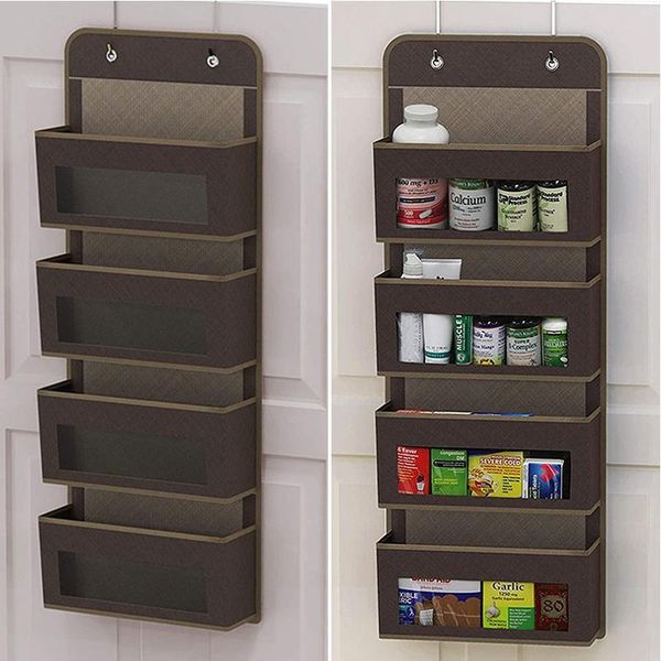 wall hanging organizers 4 pockets wardrobe closet sundries storage bag behind the door non-woven cloth bags boxes & bins
wall hanging organizers 4 pockets wardrobe closet sundries storage bag behind the door non-woven cloth bags boxes & bins
