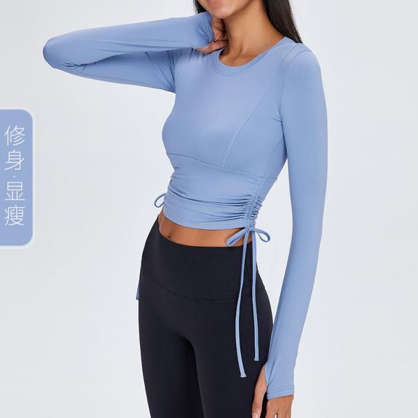 yoga outfit lace-up on both sides sports long-sleeved women's tight nude feel long sleeve fitness exercise jacket
yoga outfit lace-up on both sides sports long-sleeved women's tight nude feel long sleeve fitness exercise jacket