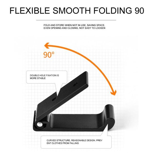 2pcs/pack folding hanger door home storage kitchen towel rack wall mounted living room coat hook single space aluminum bathroom hooks & rail
2pcs/pack folding hanger door home storage kitchen towel rack wall mounted living room coat hook single space aluminum bathroom hooks & rail