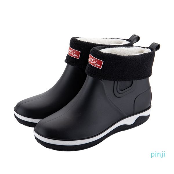 fashionable low rain boots are waterproof, anti slip, wear-resistant, and cotton type, Black
fashionable low rain boots are waterproof, anti slip, wear-resistant, and cotton type, Black
