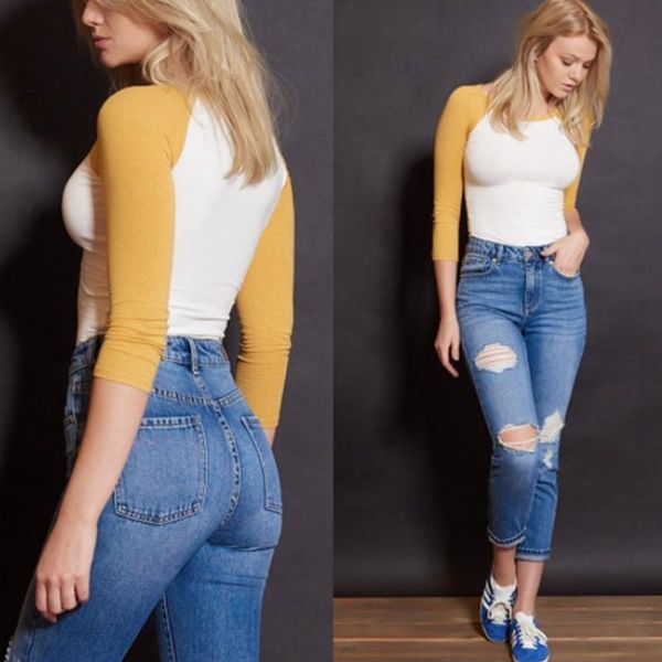women's jeans fall spring cotton plus size straight leg ripped for women mom high waist vdfr, Blue
women's jeans fall spring cotton plus size straight leg ripped for women mom high waist vdfr, Blue