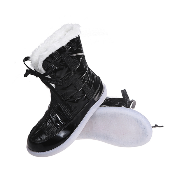 boots plus size43 short 2021 autumn winter round head bright leather warm snow women's thick cotton shoes, Black
boots plus size43 short 2021 autumn winter round head bright leather warm snow women's thick cotton shoes, Black