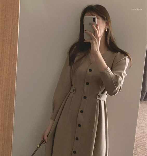 casual dresses s-xl plus size spring dress girls boho solid female vintage party oversize long sleeve women robe vestido, Black;gray
casual dresses s-xl plus size spring dress girls boho solid female vintage party oversize long sleeve women robe vestido, Black;gray