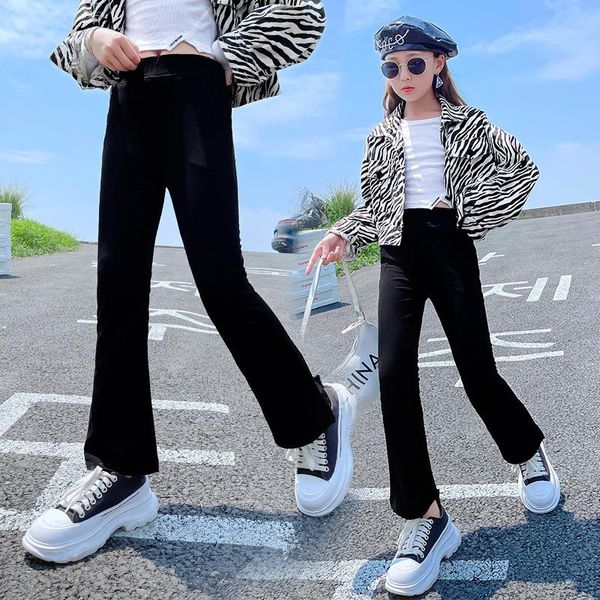 trousers girls flared pants 2021 spring autumn children's casual teenagers high waist, Blue
trousers girls flared pants 2021 spring autumn children's casual teenagers high waist, Blue