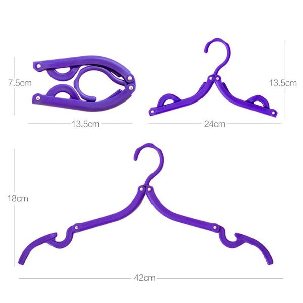 hangers & racks 5pcs fold hang plastic hook hanger clothes pegs laundry product travel space saving wardrobe cloth foldable
hangers & racks 5pcs fold hang plastic hook hanger clothes pegs laundry product travel space saving wardrobe cloth foldable