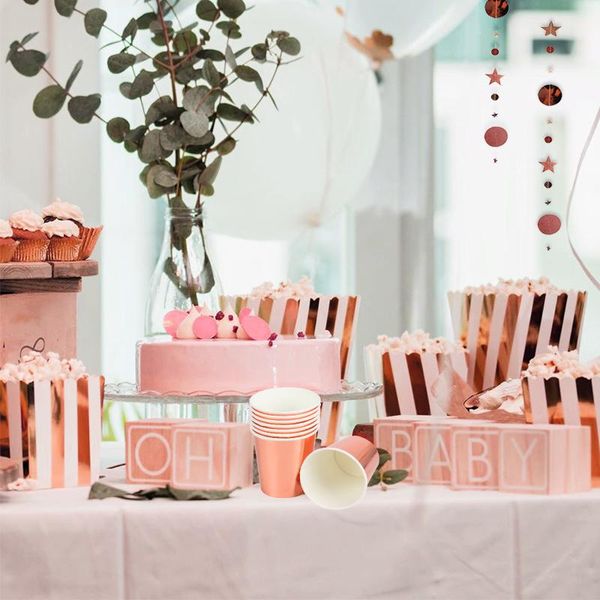 disposable dinnerware rose gold birthday party baby shower tableware balloon arch garland wedding decoration supplies
disposable dinnerware rose gold birthday party baby shower tableware balloon arch garland wedding decoration supplies