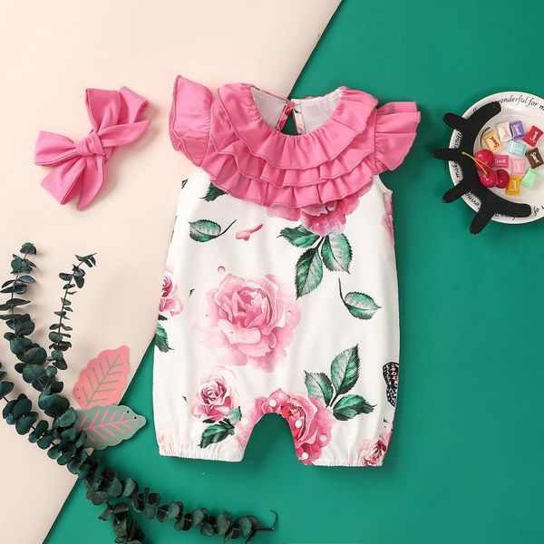 jumpsuits born baby girls rompers summer printing pattern floral flowers ruffled romper jumpsuit+headbands fashion girl clothes, Blue
jumpsuits born baby girls rompers summer printing pattern floral flowers ruffled romper jumpsuit+headbands fashion girl clothes, Blue